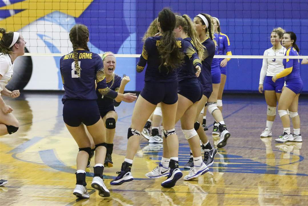 IN PICTURES TRAC championship volleyball match The Blade