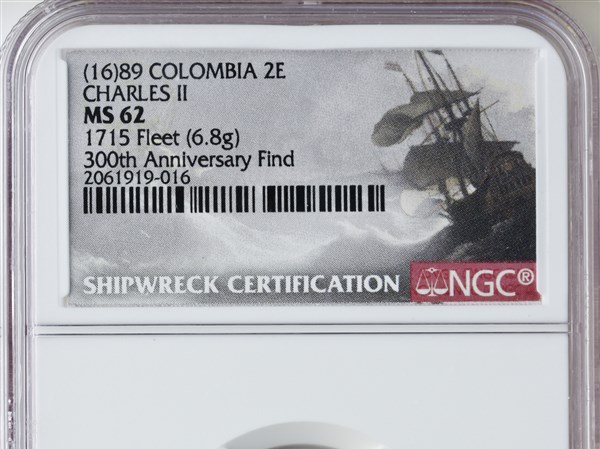 $1 million in coins from 1715 shipwreck on market