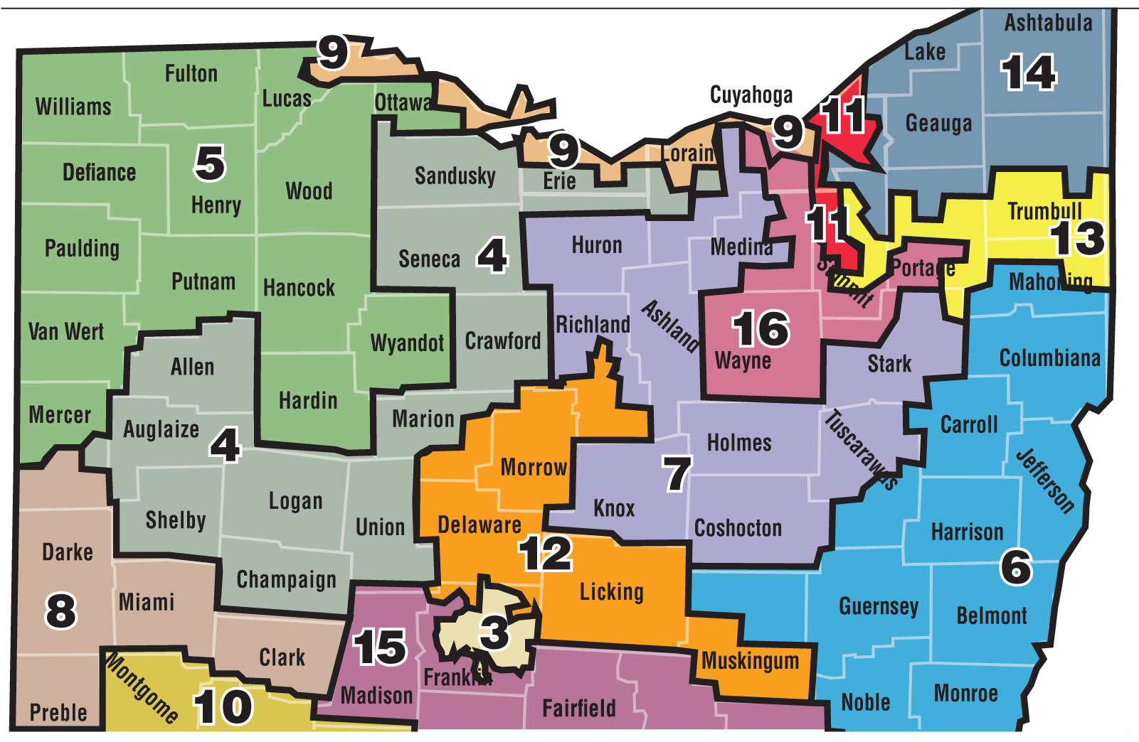 Ohio Political Map - vrogue.co