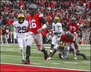 Ohio State quarterback J.T. Barrett is 3-0 against Michigan in his career. With another win, Barrett would be the only quarterback in Ohio State history to beat UM four times.
