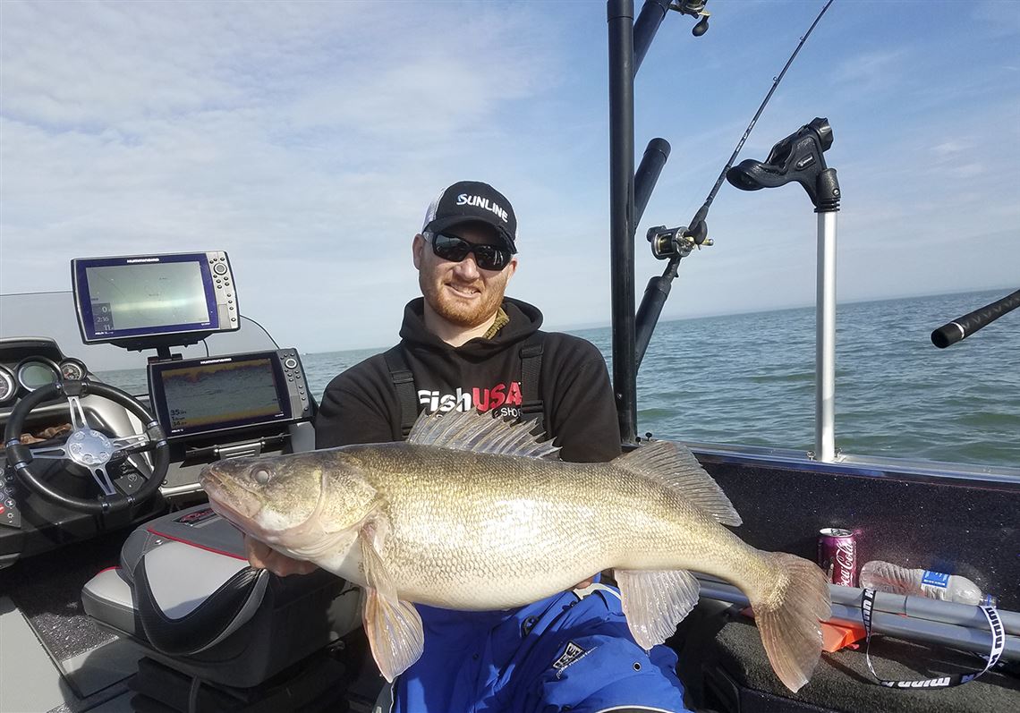 No Ice No Problem For Lake Erie Walleye Anglers Toledo Blade