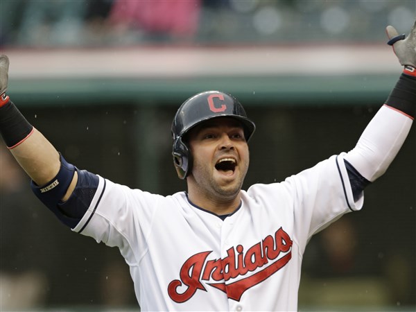 Former Cleveland Indians outfielder Nick Swisher announces