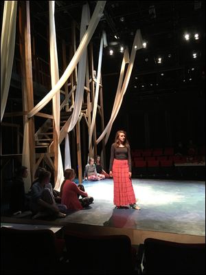 Bowling Green State University will stage ‘Penelopiad’ at 8 p.m. today and Friday, and 2 p.m. and 8 p.m. Saturday in the Eva Marie Saint Theatre in Wolfe Center for the Arts. The play, by Margaret Atwood, explores love, betrayal, and power in a retelling of Homer’s ‘Odyssey’ through the point of view of his wife, Penelope, and her 12 maids. The women, who were hanged, speak from beyond the grave.