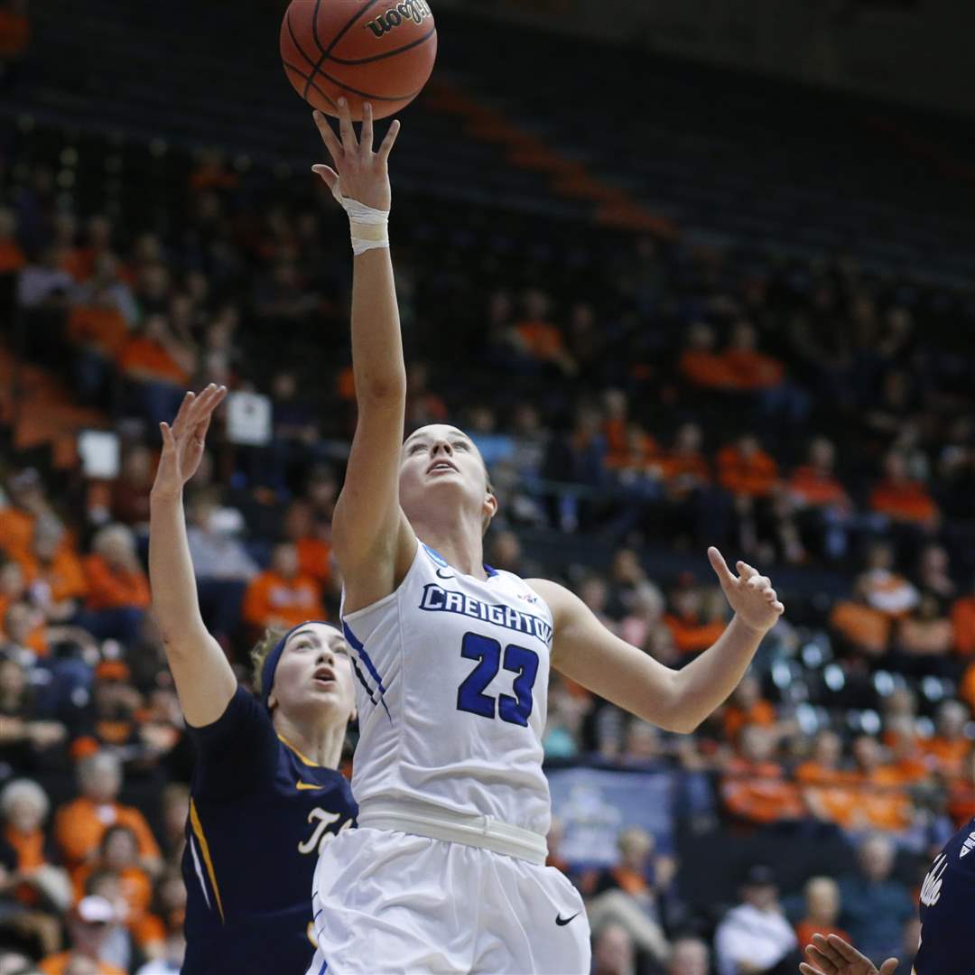 NCAA-Toledo-Creighton-Basketball-Marissa-Janning-2