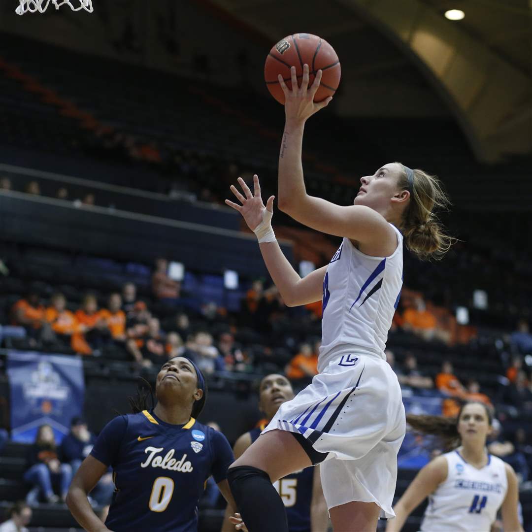 NCAA-Toledo-Creighton-Basketball-Marissa-Janning
