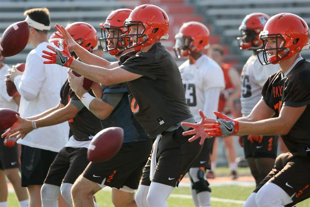 IN PICTURES Bowling Green begins football practice The Blade