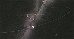 A yet to be discovered, unseen 