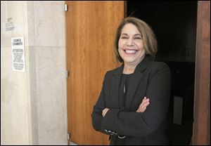 Toledo Councilwoman Sandy Spang at One Government Center