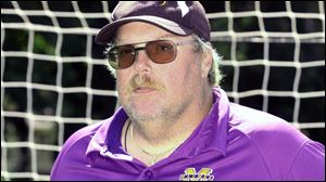 Maumee High School soccer coach Doug Everhart.