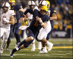 Quarterback Logan Woodside leads a group of 23 seniors that have been a key part of Toledo's recent success.