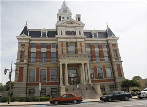 Henry County Courthouse. A business has filed suit against Napoleon, former Napoleon police Chief Robert Weitzel, police officers Nicholas Evanoff, David Steward, and police detective Jamie Mendez.
