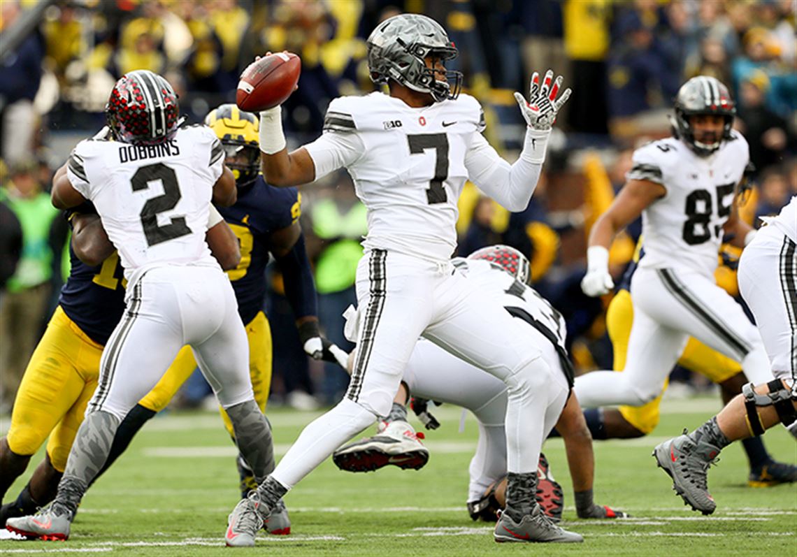 Already A Hero In Michigan Game Haskins Aiming For More The Blade