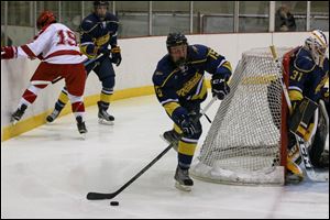 The Toledo club hockey team will move up to Division I next year in the American Collegiate Hockey Association.