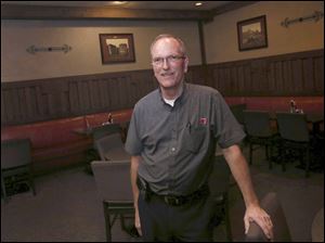 Jay Bettin, owner of York Steak House, has weathered both the end of other York Steak Houses and the closing of the mall across the street. His business is located near Columbus' Hollywood Casino.