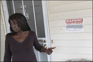 Falisa Turner and her husband James said they were frustrated with the unclear communication and direction from their local Board of Health after their home was one of nearly 90 in Cuyahoga County for whom the Board of Health has issued Orders of Eviction.