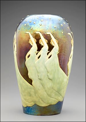 ‘Vase' from about 1900 is one of the recent acquisitions at the Detroit Institute of Arts.