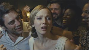 This image released by Paramount Pictures shows Jennifer Lawrence in a scene from 
