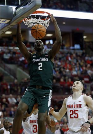 Jaren Jackson Jr., and Michigan State will be playing for a No. 1 seed in the NCAA tournament this week.