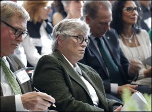 Michigan State University President Lou Anna Simon submitted her resignation Wednesday amid an outcry over the school's handling of allegations against Larry Nassar. 
