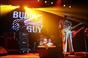 Buddy Guy performs at Harrah's Resort Southern California on Saturday, Aug. 30, 2014, in Valley Center, Calif.