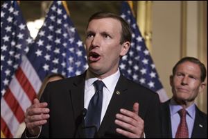 Sen. Chris Murphy (D., Conn.) is one of several U.S. senators working to pass modest reforms that would tighten up loopholes in the National Instant Criminal Background Check System