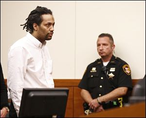 After deliberating for seven hours over two days, a jury decided that Brian Golsby’s life should be spared in the murder of Reagan Tokes. It recommended life in prison without parole. Golsby stands in the courtroom during sentencing on Wednesday, March 21, 2018.