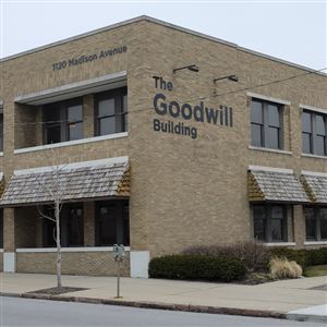 Exterior of the Goodwill Building.    (THE BLADE)