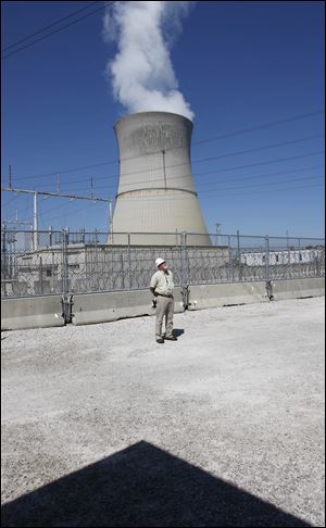 FirstEnergy's Davis-Besse nuclear power plant in Oak Harbor in 2012. The company announced last week it plans to close the facility permanently in 2020.