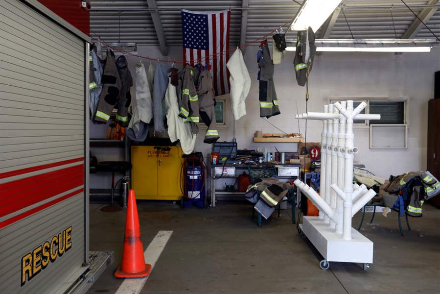 Toledo firefighter develops gear dryer for multiple stations The Blade