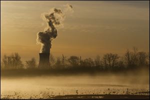 FirstEnergy Corp.'s Davis-Besse Nuclear Power Station in Oak Harbor.