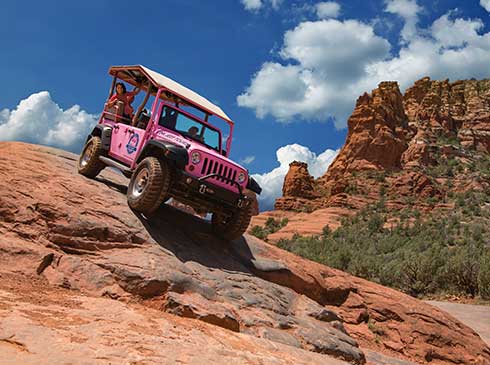 Red rocks, pink Jeeps, and white knuckles in the rugged Southwest - The ...