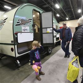 The 54th Annual Camp & Travel RV Show comes to the Seagate Centre in downtown Toledo later this month, with more than 100 units, from luxury motor coaches to travel trailers, expected to be on display.
