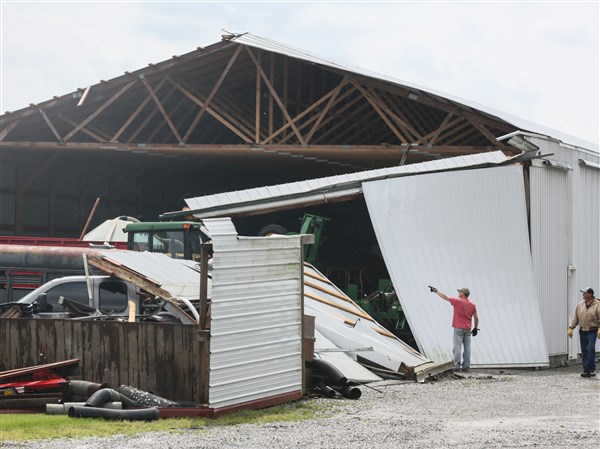 Weak tornado confirmed as culprit that damaged Henry County barn | The ...