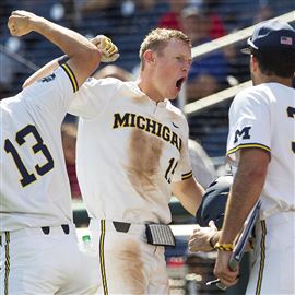michigan wolverines baseball uniforms