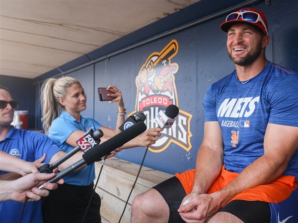 tim tebow syracuse mets jersey