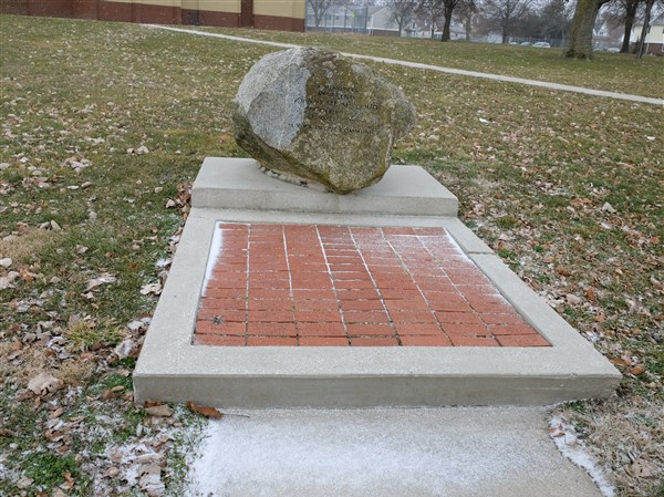 Memorial to Toledo activist moved back to original site | The Blade