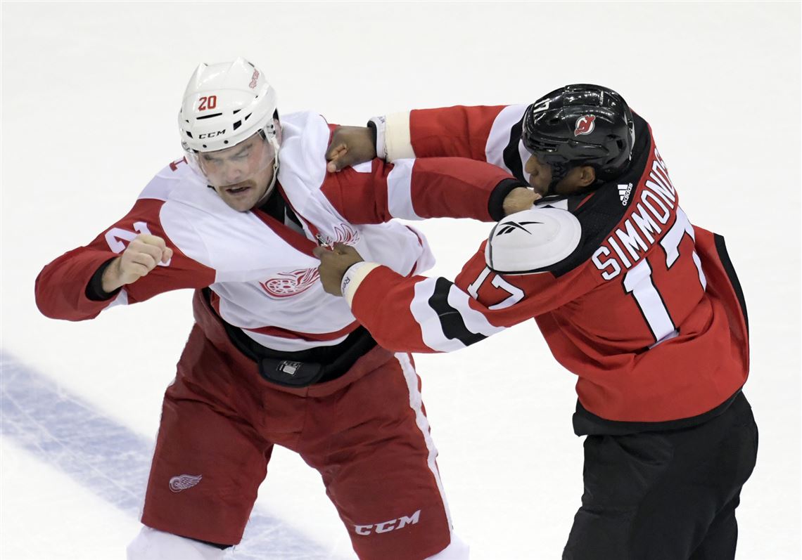 red wings hockey fights cancer 2019