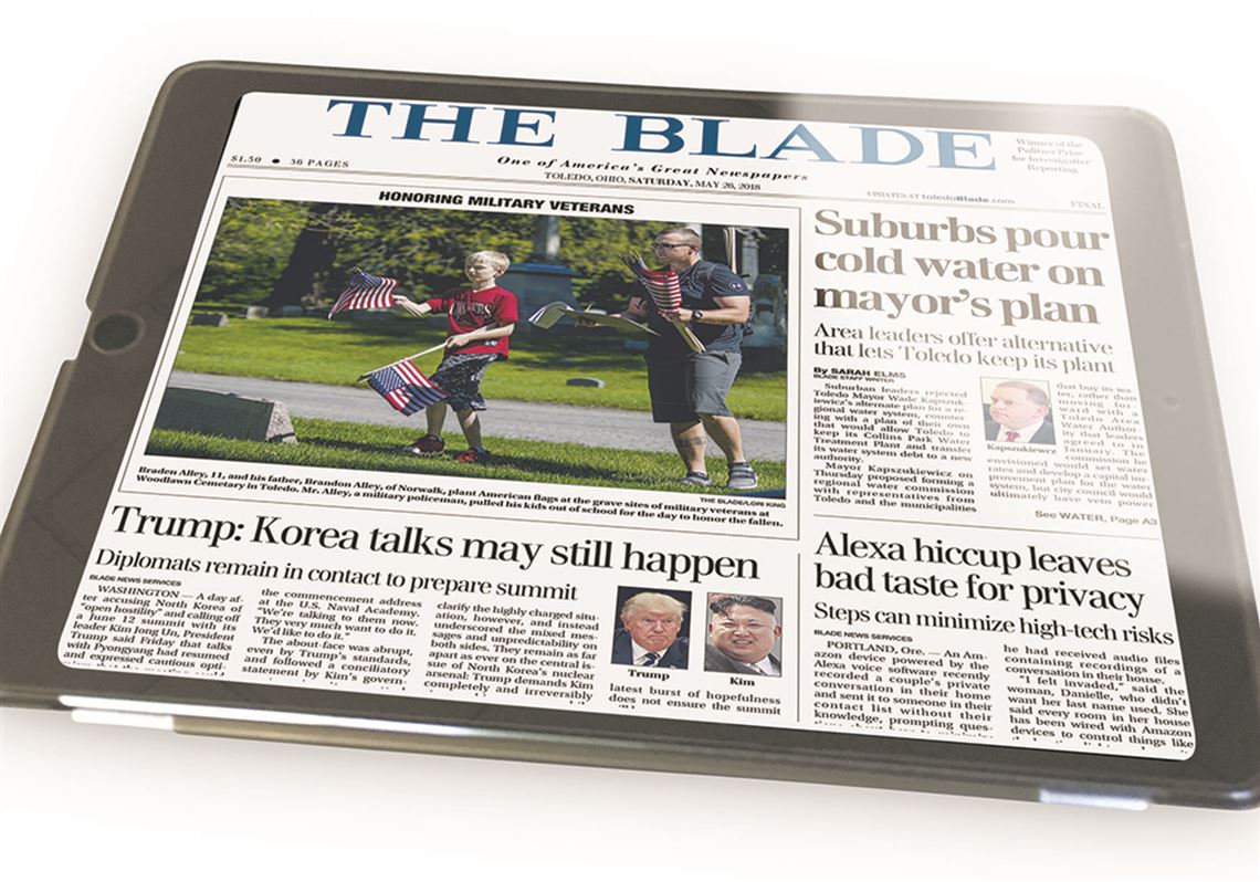 The Blade Accelerates Push Into E Delivery The Blade - newspaper arsenal roblox