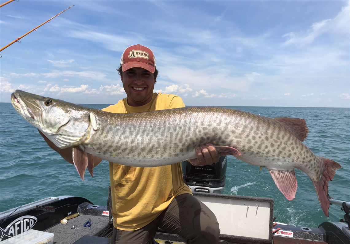 Blade Fishing Report Muskie Mania On Lake St Clair Toledo Blade
