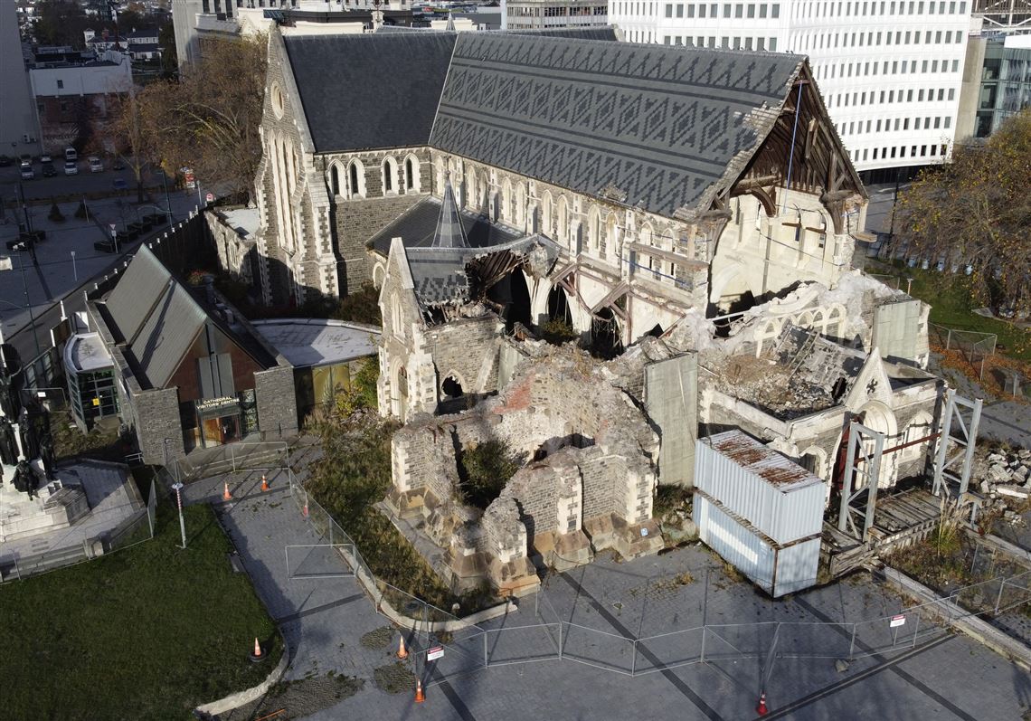 10 Years After Quake Christ Church Rising The Blade