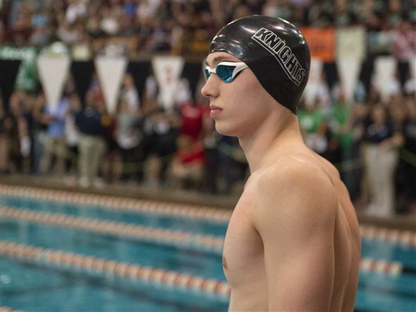 St. Francis' Buff breaks 100-yard butterfly record at Division I state meet