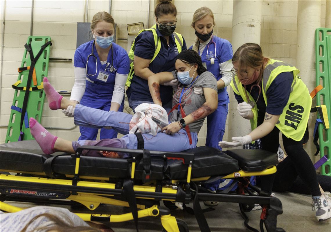 Mercy College disaster drill prepares students The Blade image