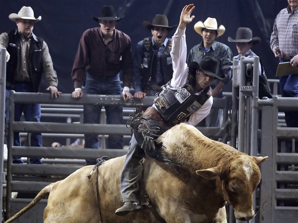 Special Events: Bull riding, barrel racing hits the Huntington Center ...