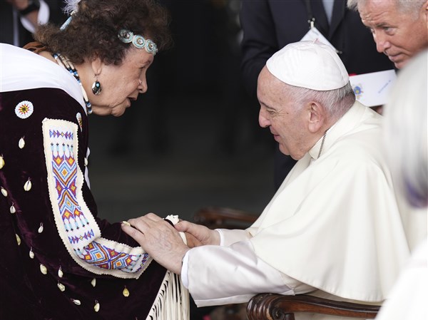 Pope lands in Canada, set for apologies to Indigenous groups | The Blade