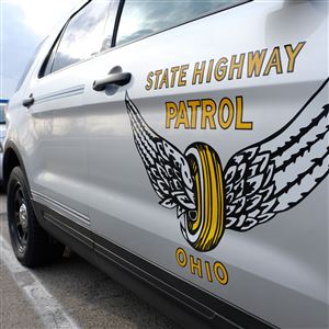 Photo of Ohio State Highway Patrol vehicle taken in 2021. 