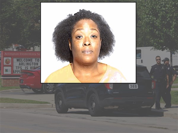 Toledo police arrest woman accused of firing gun near school | The Blade