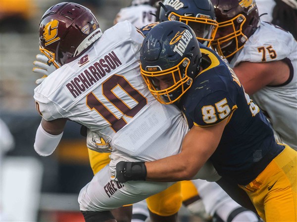 Toledo delivers an early statement to MAC in ambush of Central Michigan