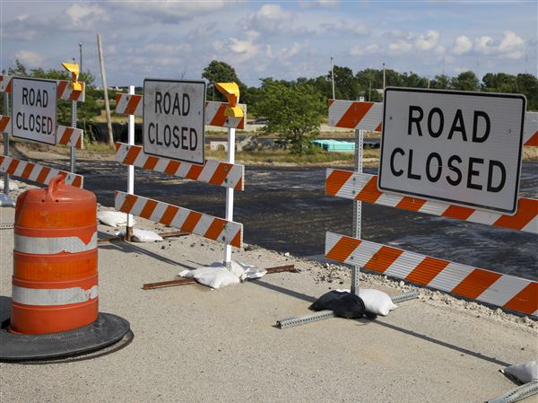 Repair work to bring temporary closure to 10th Street in Toledo