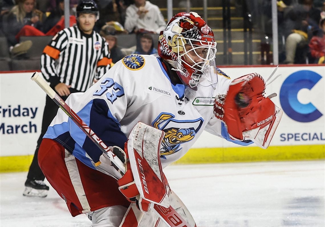 Highly regarded prospect Cossa staying busy in net for Walleye The Blade