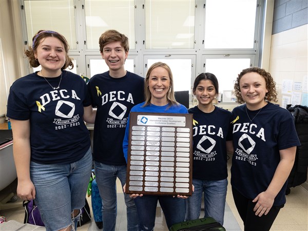 Deca Award Ribbon Maumee DECA students win national award | The Blade